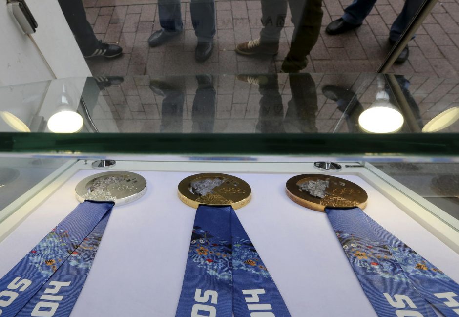 Sočio olimpiados medaliai