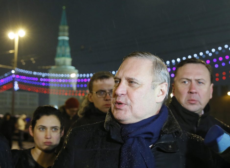 Maskvos centre nušautas opozicijos lyderis B. Nemcovas