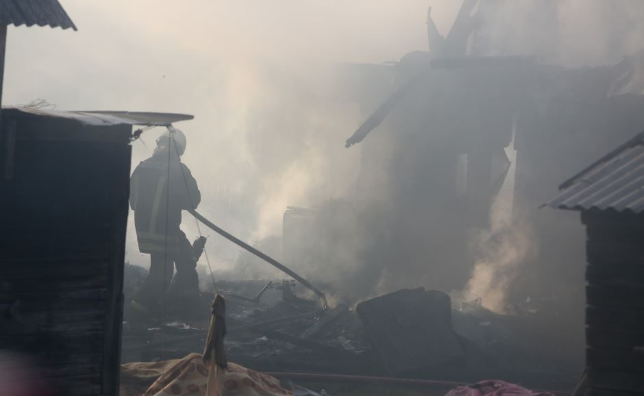 Jurbarko ir Šalčininkų rajonuose per gaisrus sudegė du namai