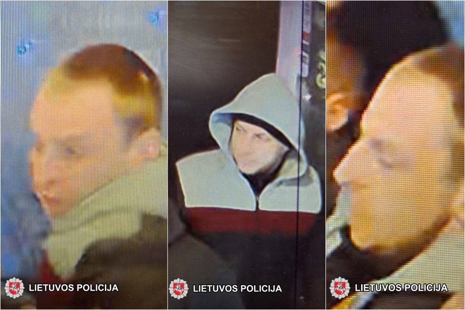 Vilniaus policija ieško mušeikos – gal atpažįstate šį asmenį?