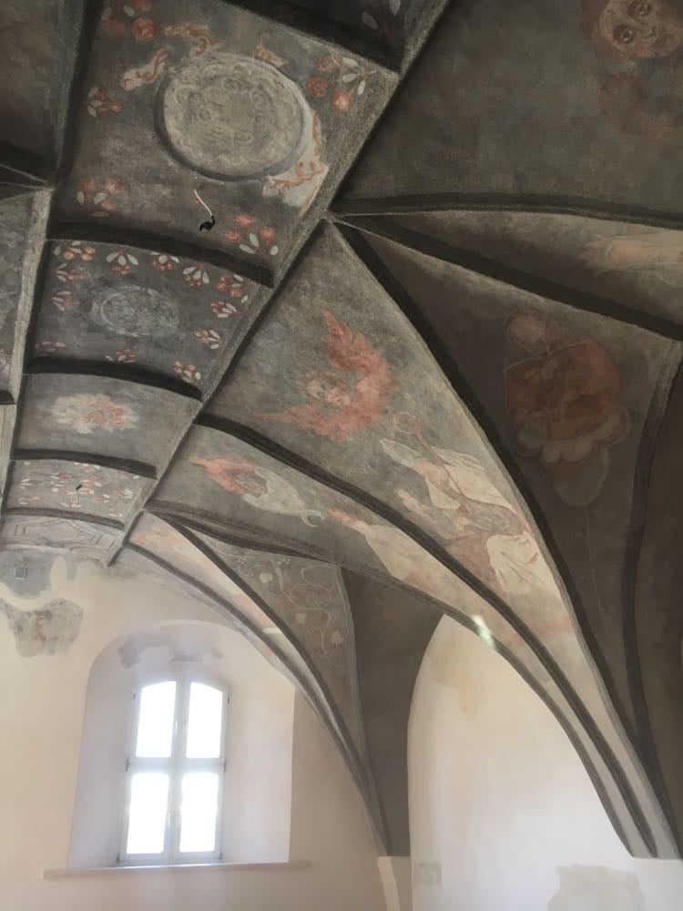 Baigta restauruoti unikali Kauno bernardinų vienuolyno sienų tapyba