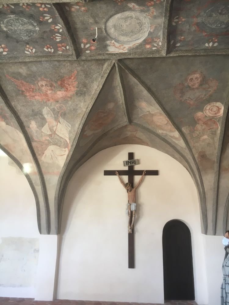 Baigta restauruoti unikali Kauno bernardinų vienuolyno sienų tapyba