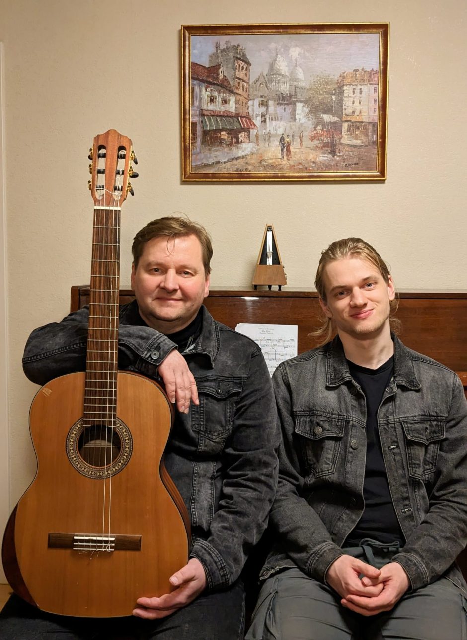 Į „Gerų dainų gerą koncertą“ Vilniuje kviečia A. Giniotis bei G. Arbačiauskas su sūnumis
