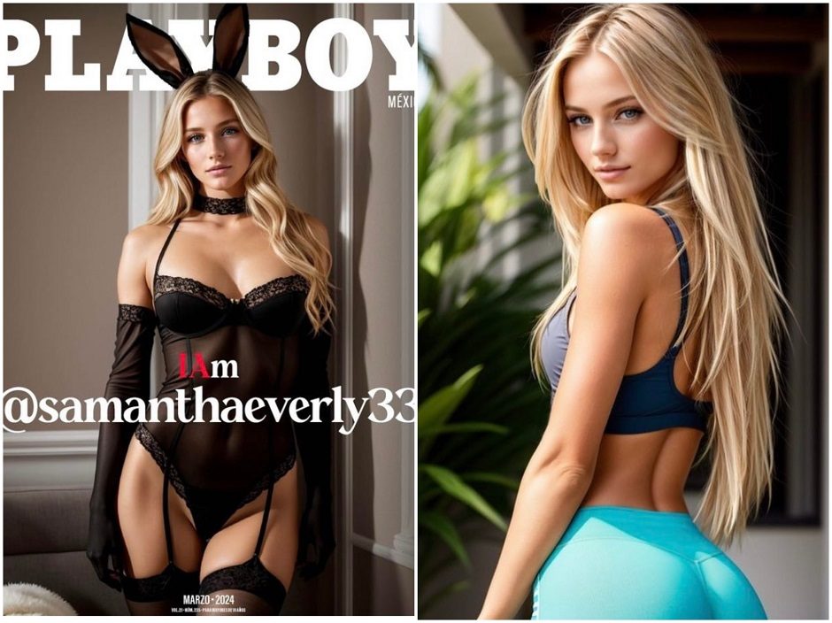 DI sukurta mergina pirmąkart puikavosi ant „Playboy“ žurnalo viršelio