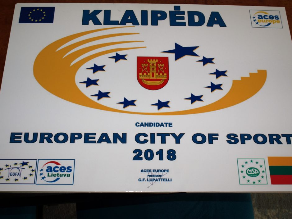 Klaipėda siekia tapti Europos sporto miestu