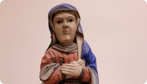 Rastos prieš 45 metus iš koplyčios Kretingos rajone pavogtos dvi skulptūros