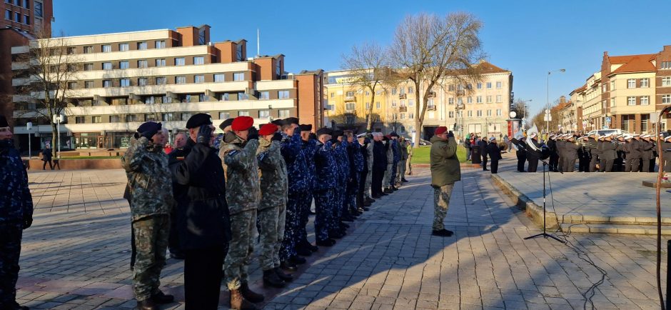 Uostamiestis švenčia Lietuvos kariuomenės dieną