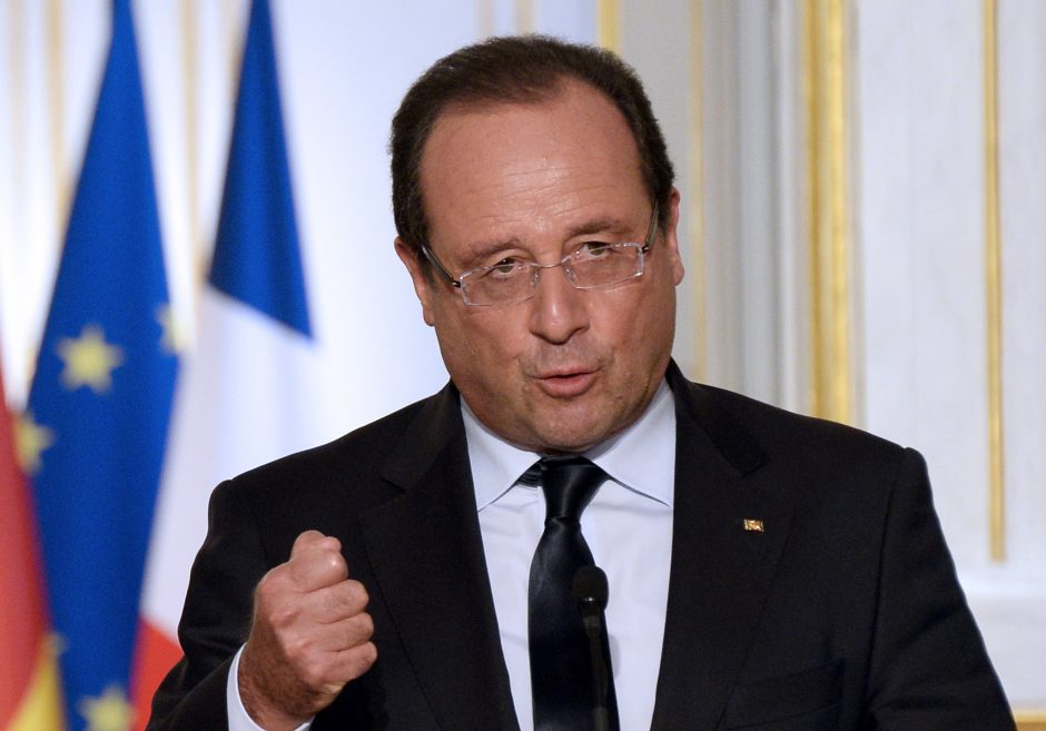 F. Hollande: antisemitizmas ir išpuoliai prieš musulmonus – grėsmė Prancūzijai