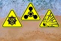 Naujiena: šie ženklai susiję su Baltijos jūros valymo projektais nuo cheminių sprogmenų.