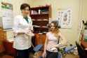 Vieninteliai: Pasak E.Ostapenko, jų klinika vienintelė Klaipėdos krašte turi aparatą, padedantį gerinti peties bei alkūnės judesių amplitudę po traumų, operacijų.