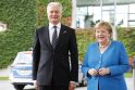 Gitanas Nausėda ir Angela Merkel