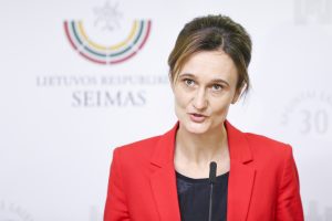 V. Čmilytė-Nielsen pasiūlė kandidatę į Seimo kontrolierius