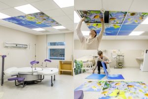 Ligoninių lubos virto galerija: tai – žingsnis geresnės savijautos link