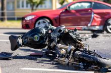 Vilniaus judrioje gatvėje nukentėjo du motociklininkai