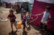 UNICEF perspėja, kad Rafos puolimas keltų grėsmę 600 tūkst. vaikų